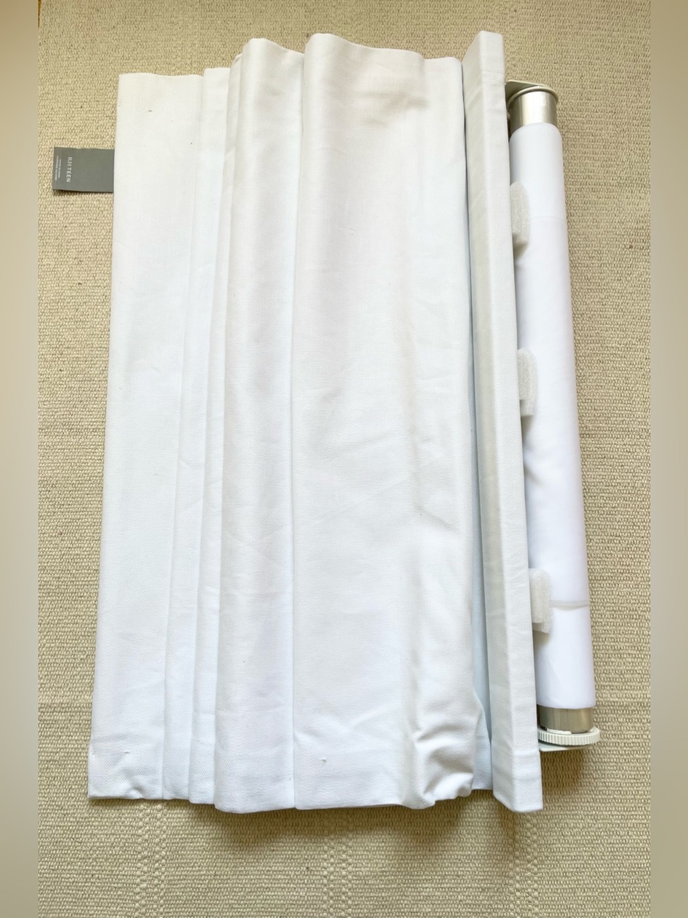 Restoration Hardware Teen Cordless Roman Shade NEW OPEN BOX 24 X 64”